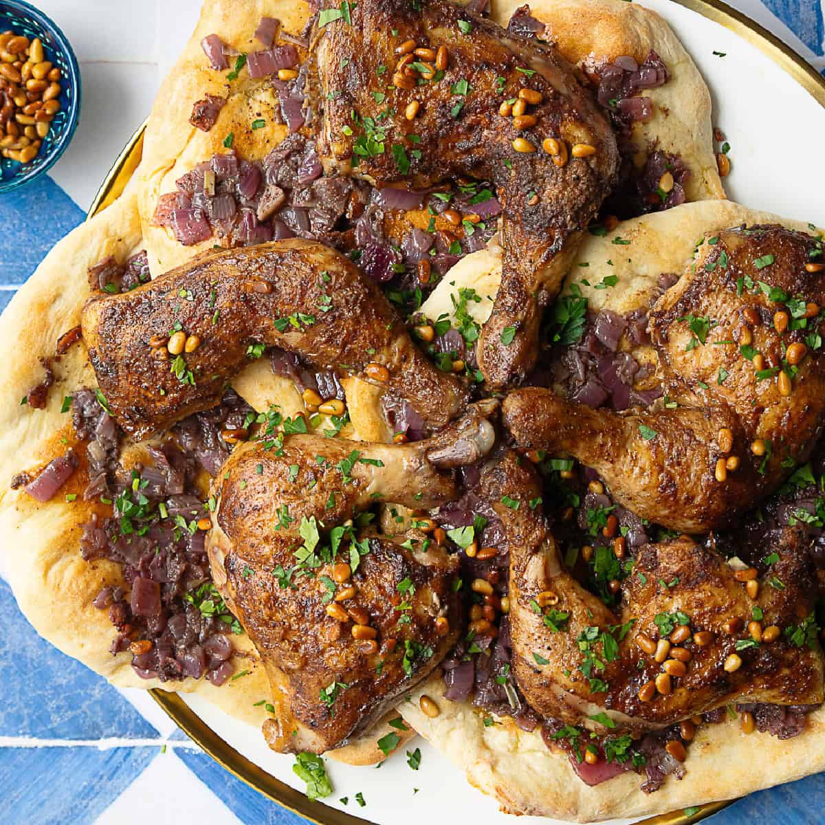 Taste Palestine: Authentic Musakhan's Tangy Sumac Chicken